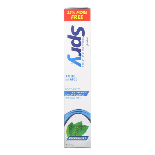 Buy Spry Xylitol Toothpaste - Peppermint - 4 Oz.  at OnlyNaturals.us