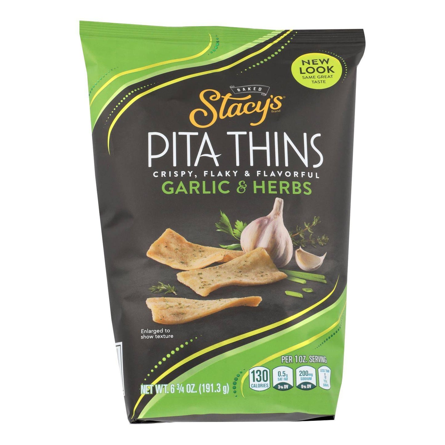 Stacy's Pita Chips Perfectly Thymed Pita Crisps - Case Of 8 - 6.75 Oz. | OnlyNaturals.us
