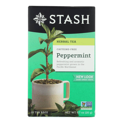 Stash Tea - Herbal - Peppermint - 20 Bags - Case Of 6 | OnlyNaturals.us