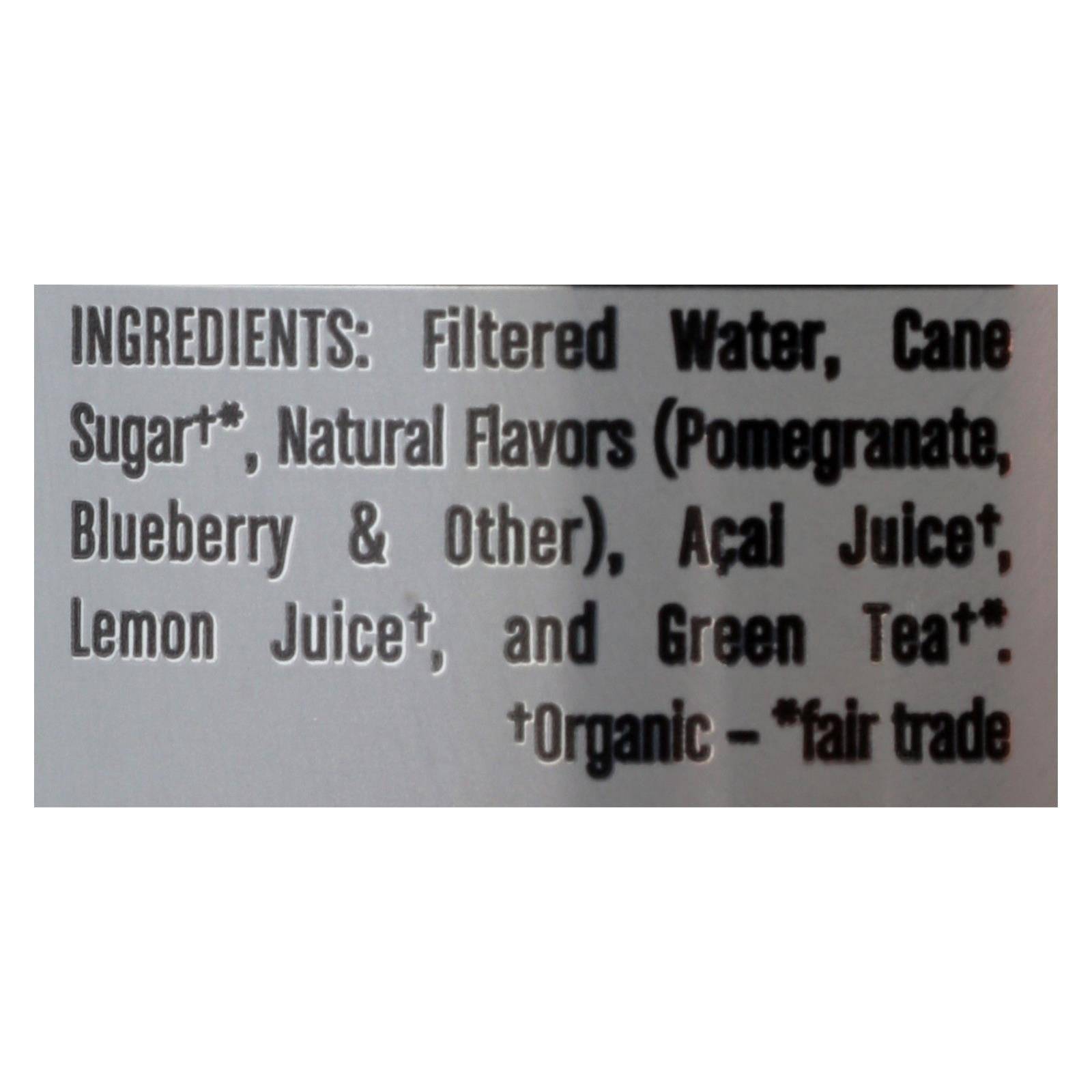 Buy Steaz Lightly Sweetened Green Tea - Blueberry Pomegranate - Case Of 12 - 16 Fl Oz.  at OnlyNaturals.us