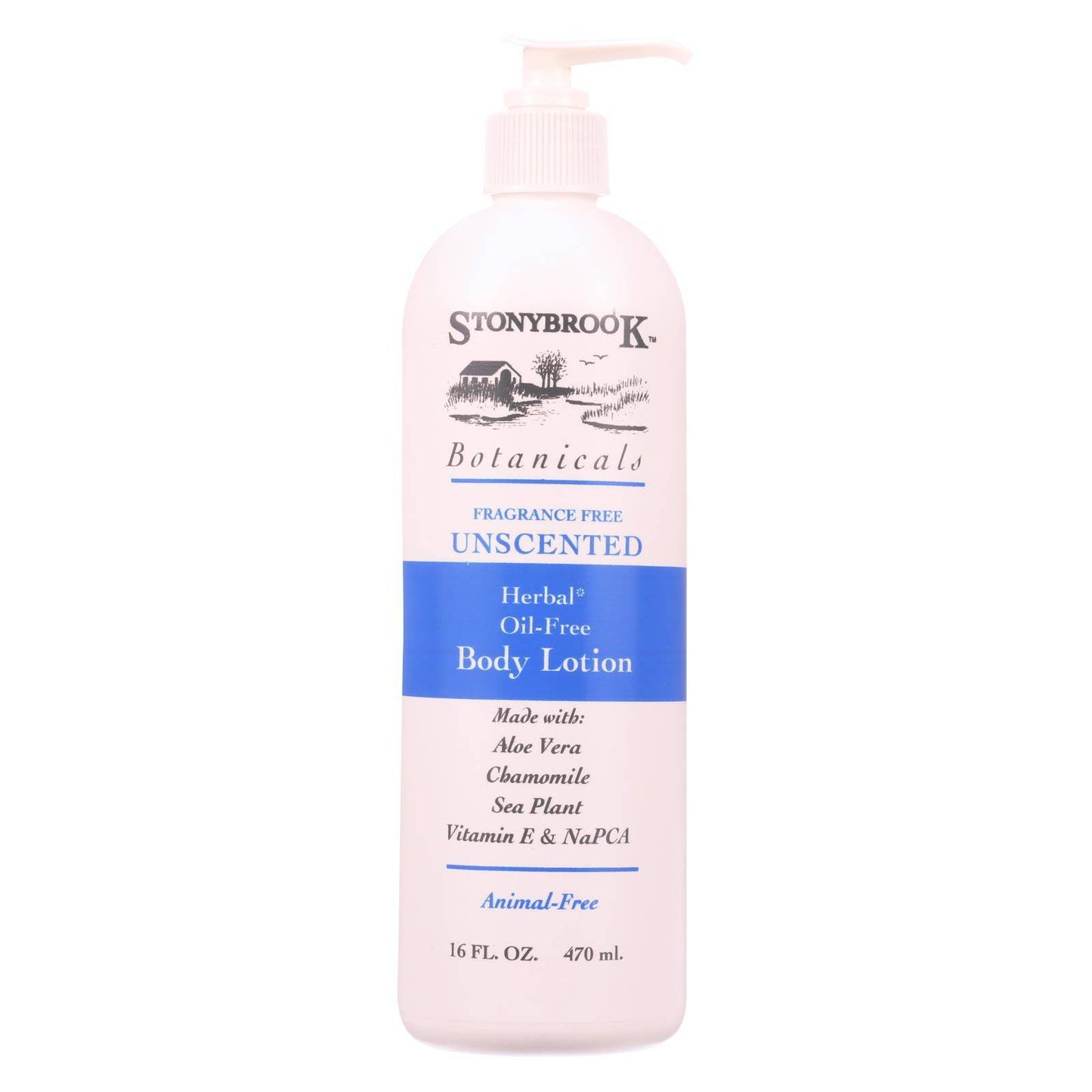 Stony Brook Body Lotion Unscented - 16 Fl Oz | OnlyNaturals.us