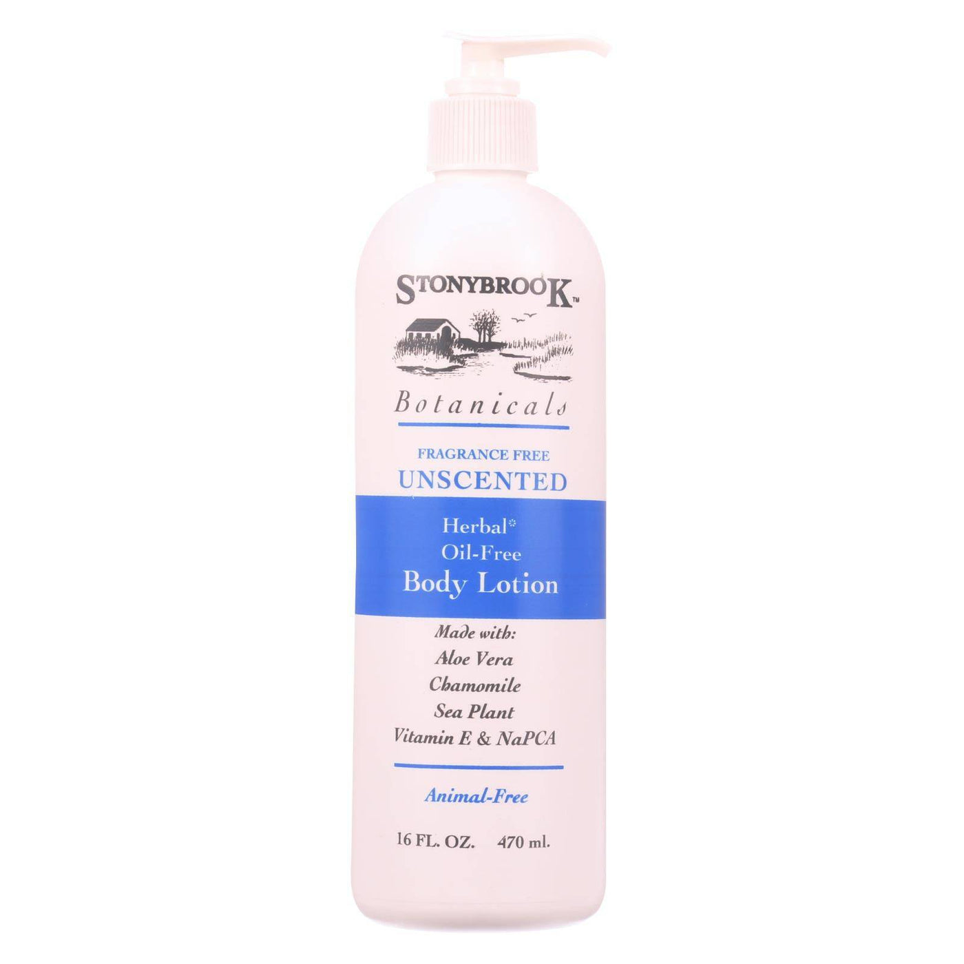 Stony Brook Body Lotion Unscented - 16 Fl Oz | OnlyNaturals.us