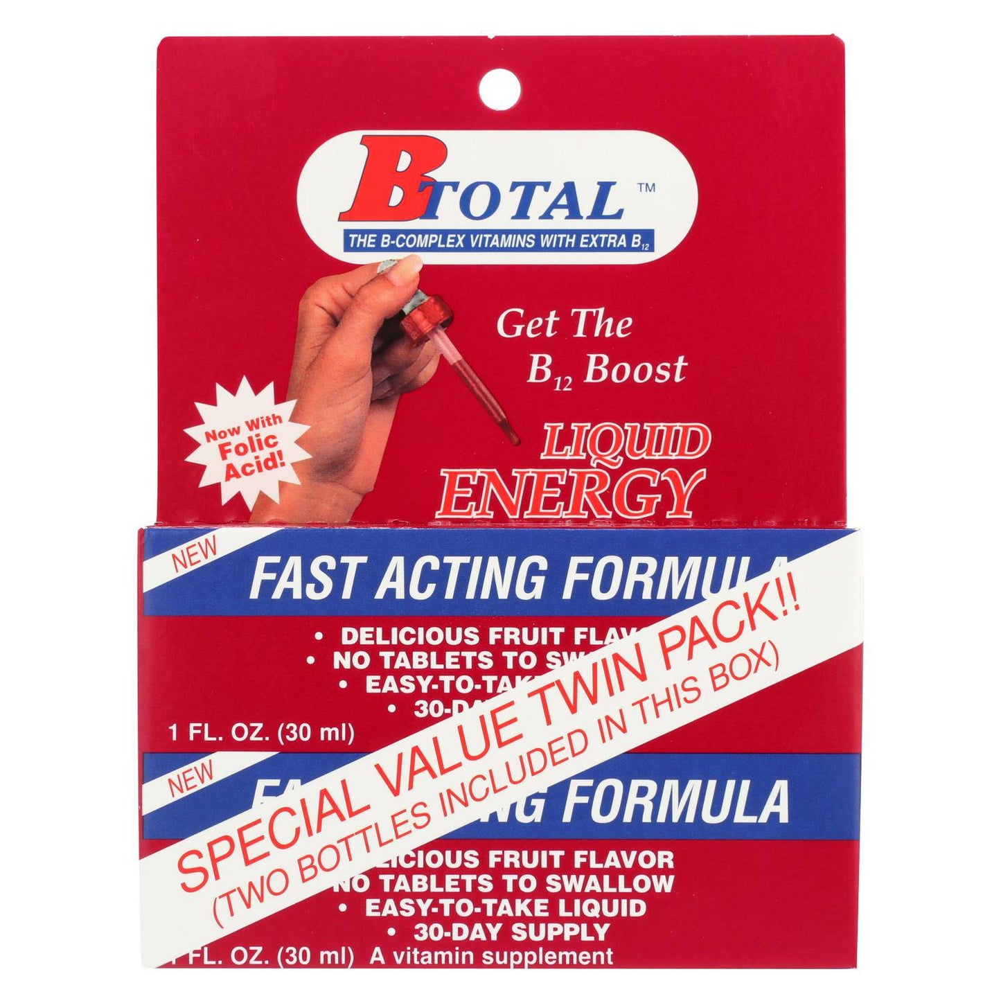 Sublingual Products B-total Twin Pack - 2 Fl Oz | OnlyNaturals.us