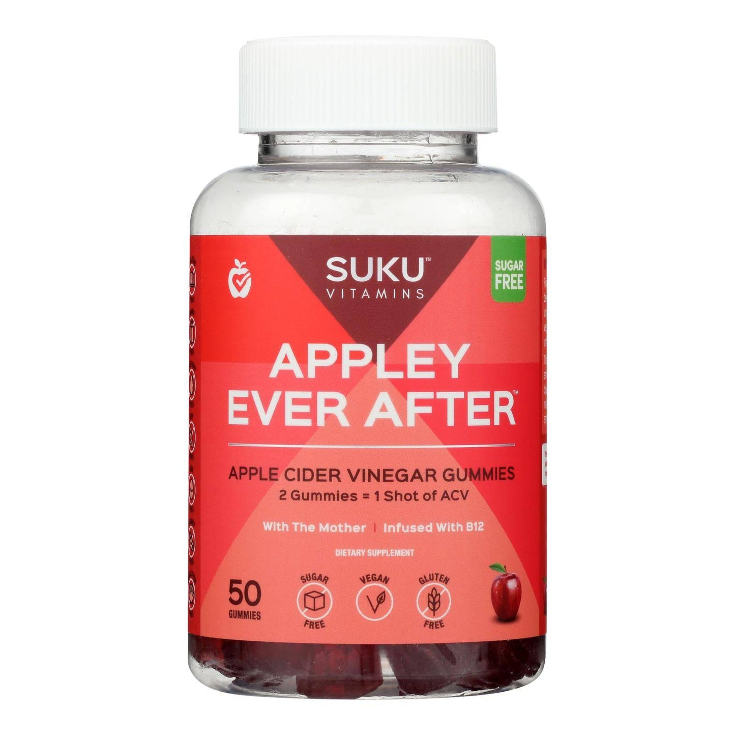 Suku Vitamins - Gummy Appley Ever After - 1 Each -50 Count | OnlyNaturals.us