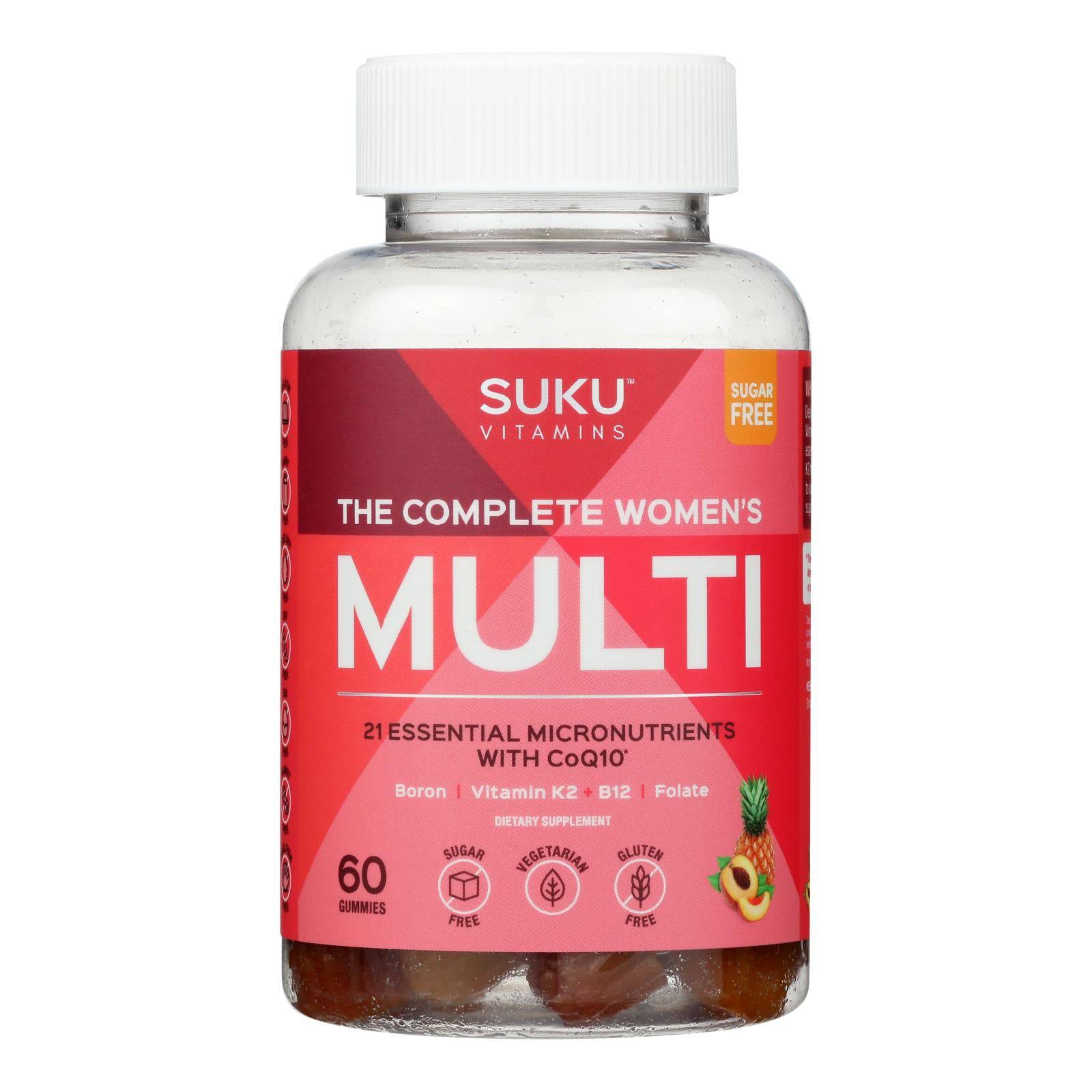 Suku Vitamins - Gummy Complete Wmns Multi - 1 Each -60 Count | OnlyNaturals.us