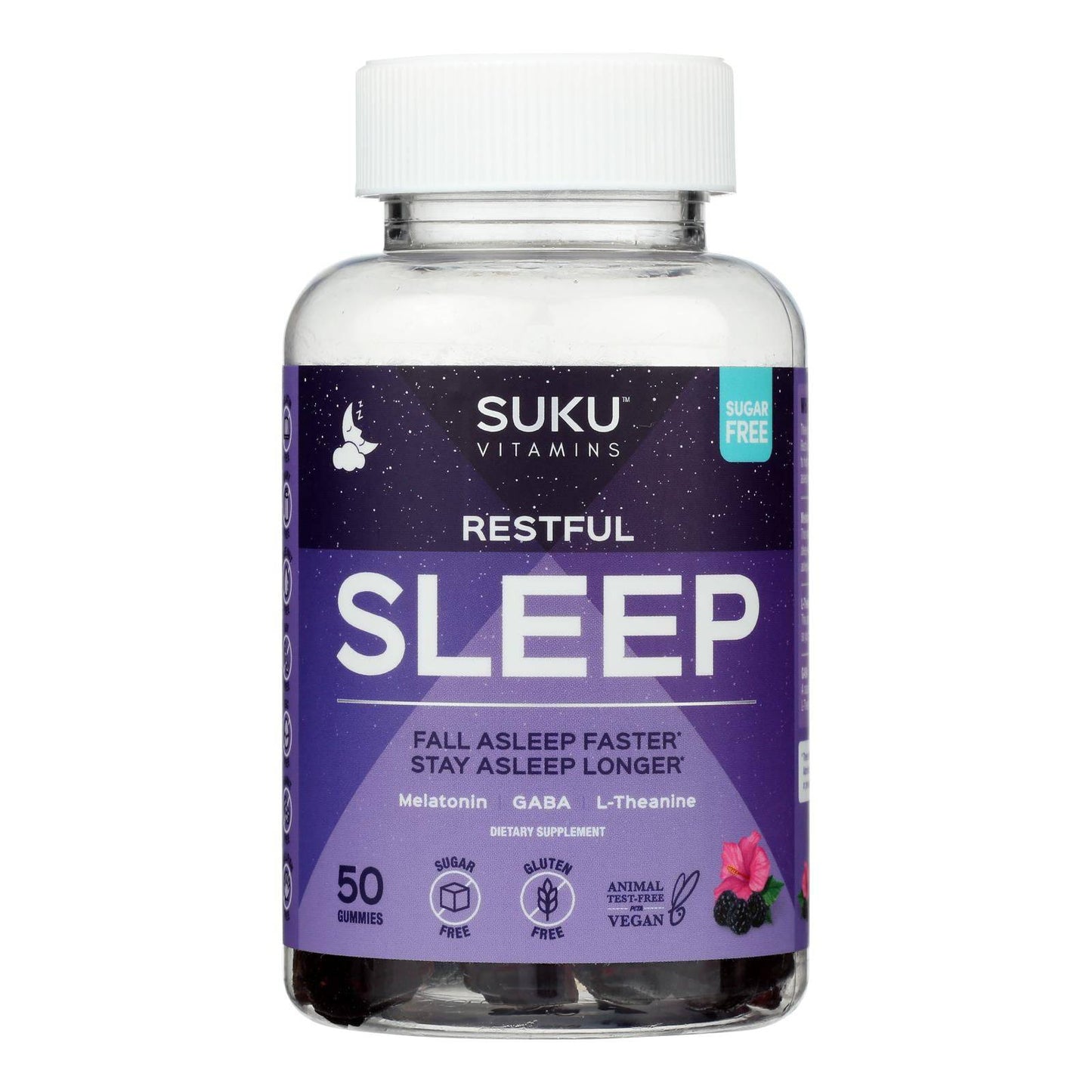 Suku Vitamins - Gummy Restful Sleep - 1 Each -50 Count | OnlyNaturals.us