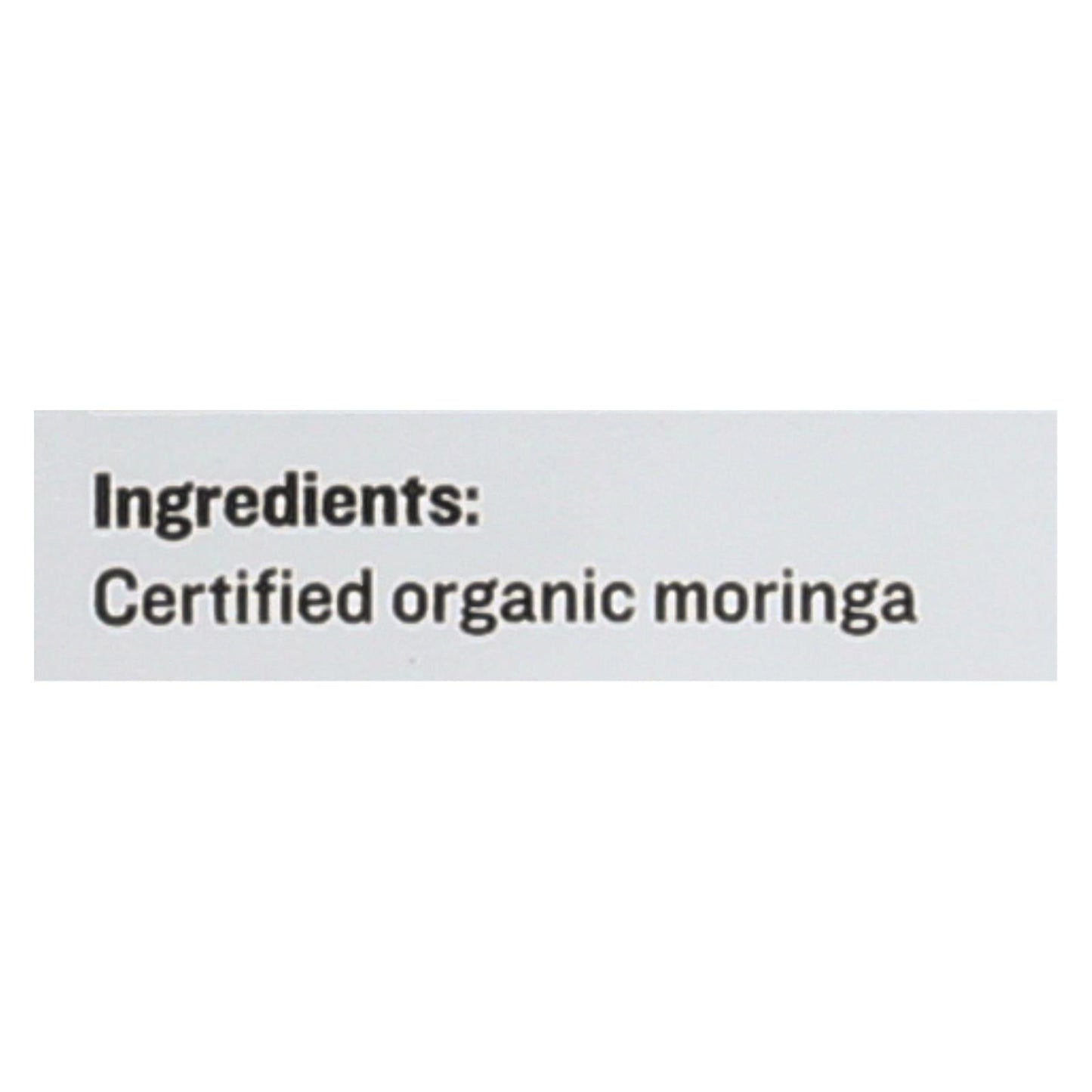 Buy Sunfood Superfoods Organic Moringa Powder - 1 Each - 8 Oz  at OnlyNaturals.us
