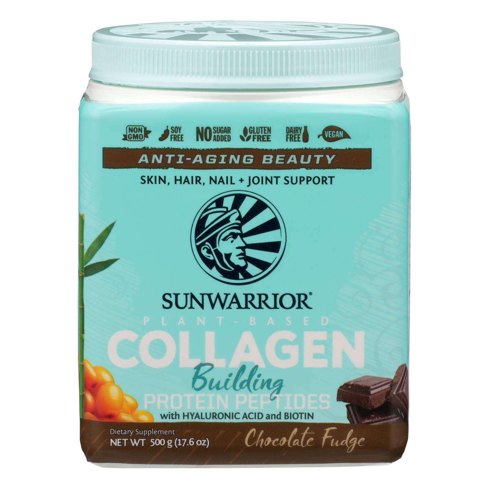 Sunwarrior - Collagen Chocolate - 1 Each - 17.6 Oz | OnlyNaturals.us