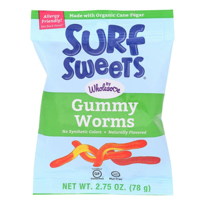 Surf Sweets Gummy Worms - Case Of 12 - 2.75 Oz. | OnlyNaturals.us