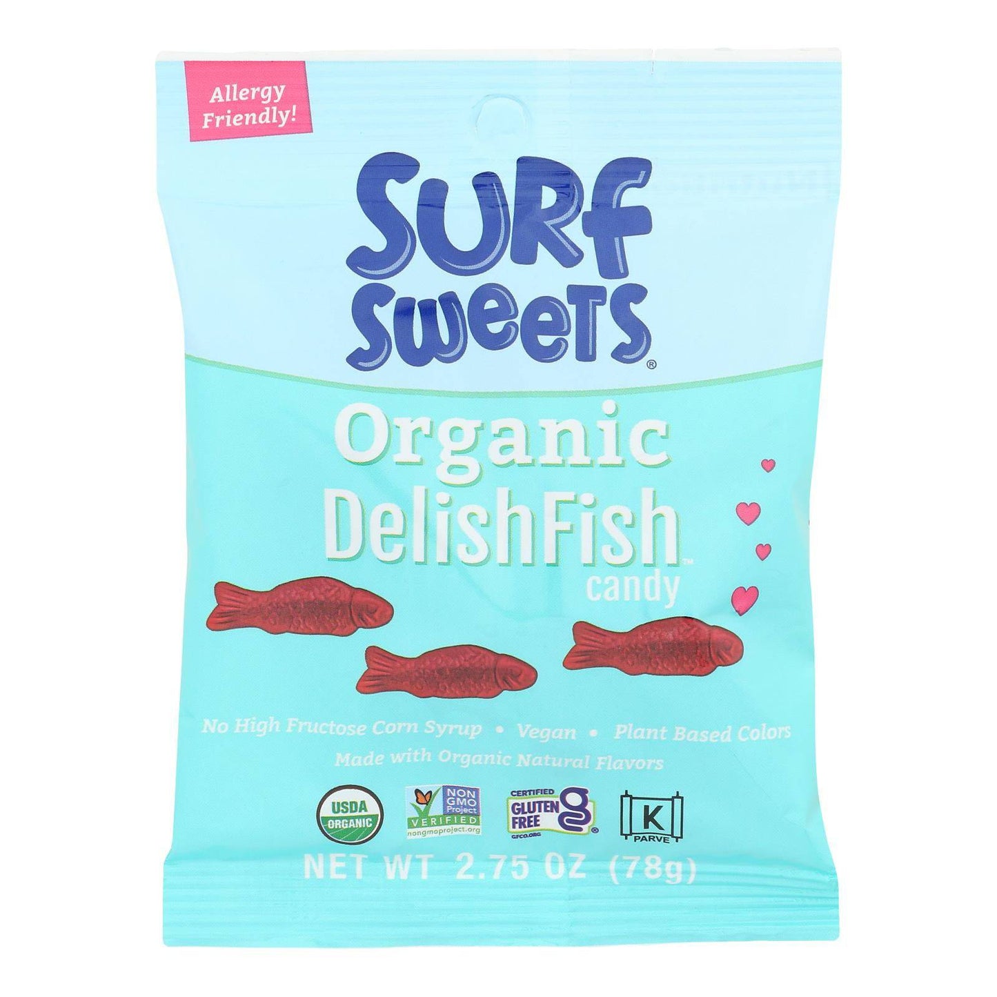 Surf Sweets - Candy Delishfish - Case Of 12-2.75 Oz | OnlyNaturals.us