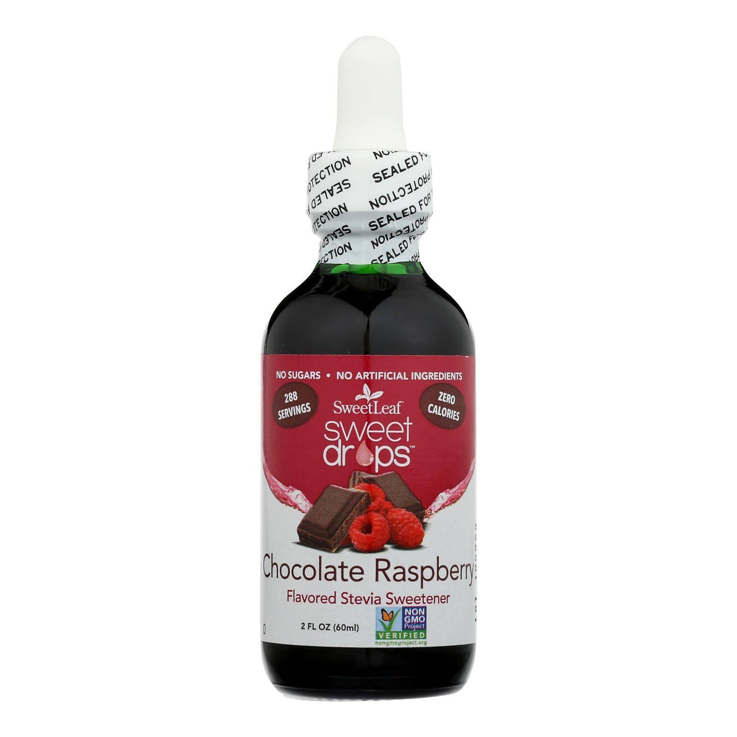 Sweet Leaf Liquid Stevia Chocolate Raspberry - 2 Fl Oz | OnlyNaturals.us