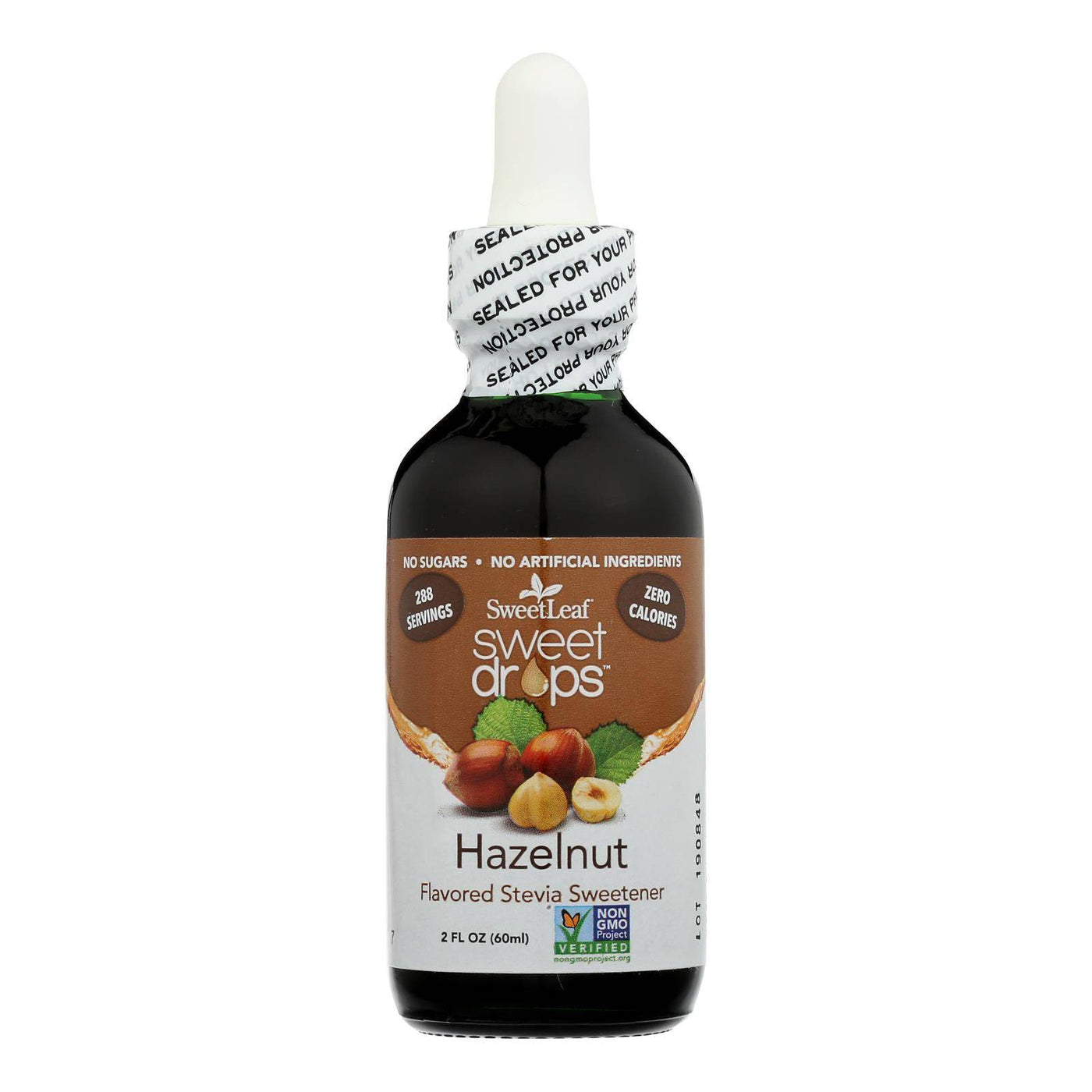 Sweet Leaf Liquid Stevia Sweet Drops - Hazelnut - 2 Oz | OnlyNaturals.us