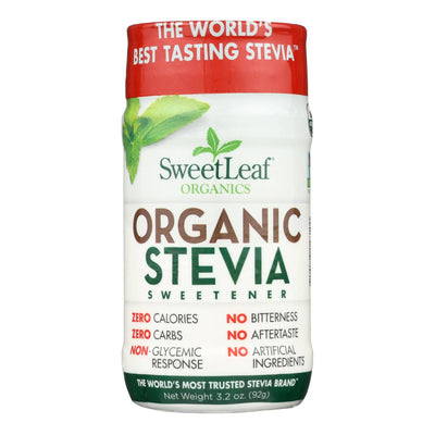 Sweet Leaf Sweetener - Organic - Stevia - 3.2 Oz | OnlyNaturals.us