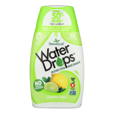 Sweet Leaf Water Drops - Lemon Lime - 1.62 Fl Oz | OnlyNaturals.us