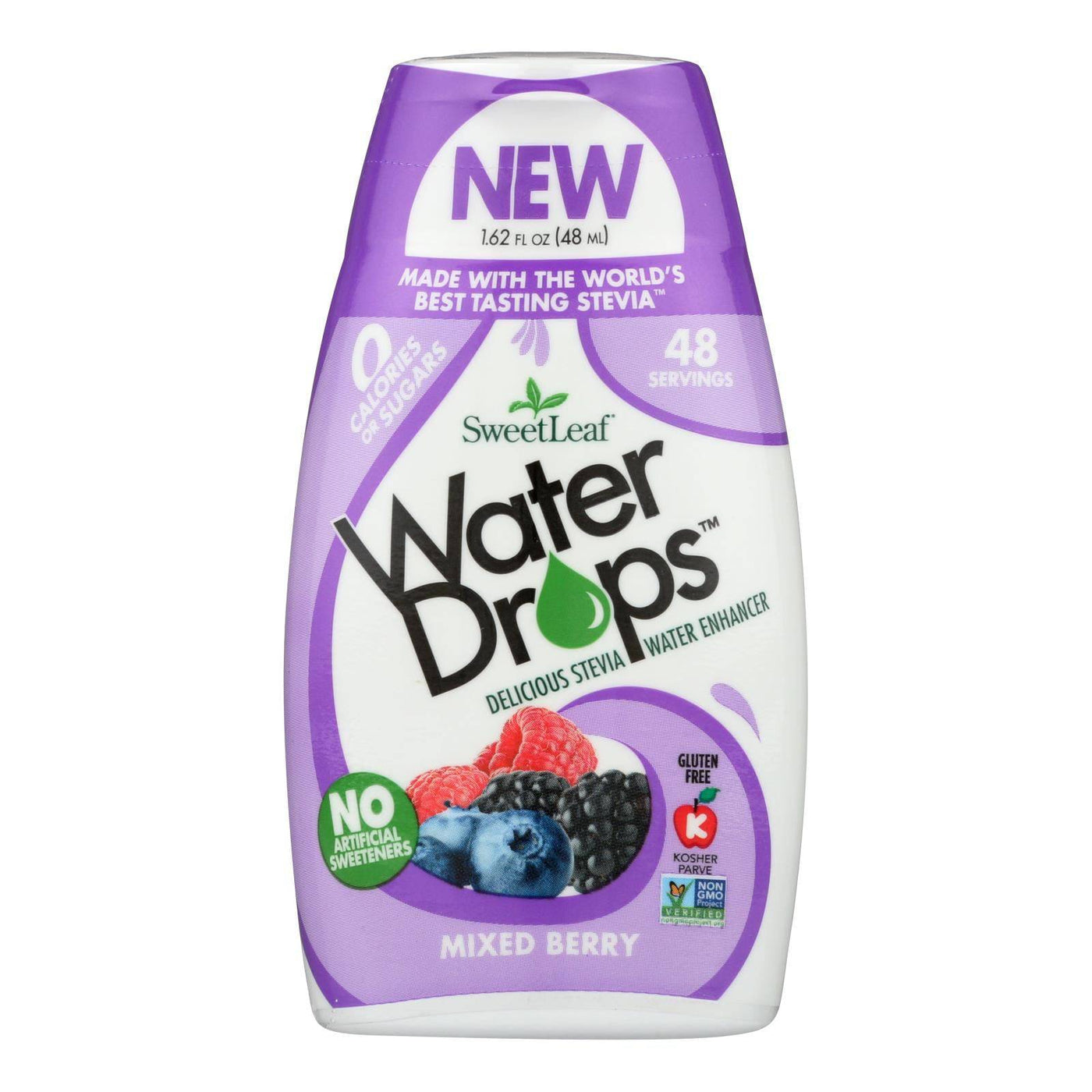 Sweet Leaf Water Drops - Mixed Berry - 1.62 Fl Oz | OnlyNaturals.us