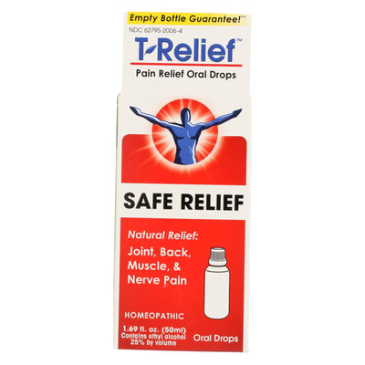 T-relief - Pain Relief Oral Drops - Arnica Plus 12 Natural Ingredients - 1.69 Oz | OnlyNaturals.us