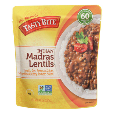Tasty Bite Entree - Indian Cuisine - Madras Lentils - 10 Oz - Case Of 6 | OnlyNaturals.us