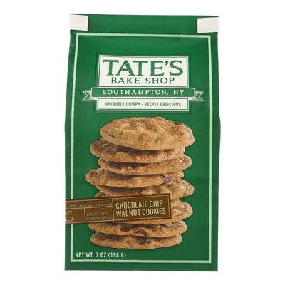 Buy Tate's Bake Shop Chocolate Chip Walnut Cookies - Case Of 12 - 7 Oz.  at OnlyNaturals.us