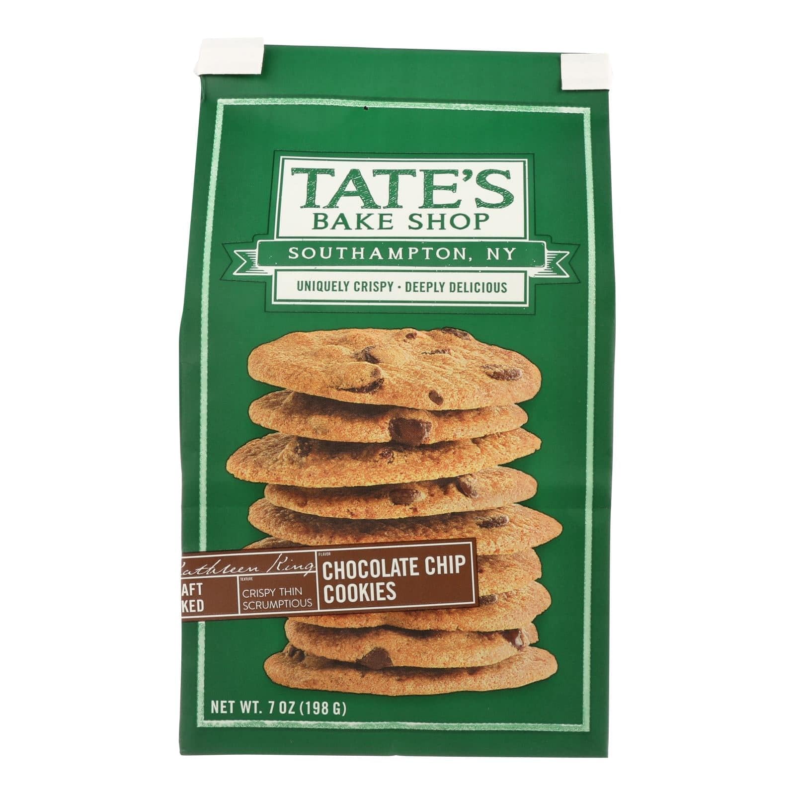 Buy Tate's Bake Shop Double Chocolate Chip Cookies - Case Of 12 - 7 Oz.  at OnlyNaturals.us