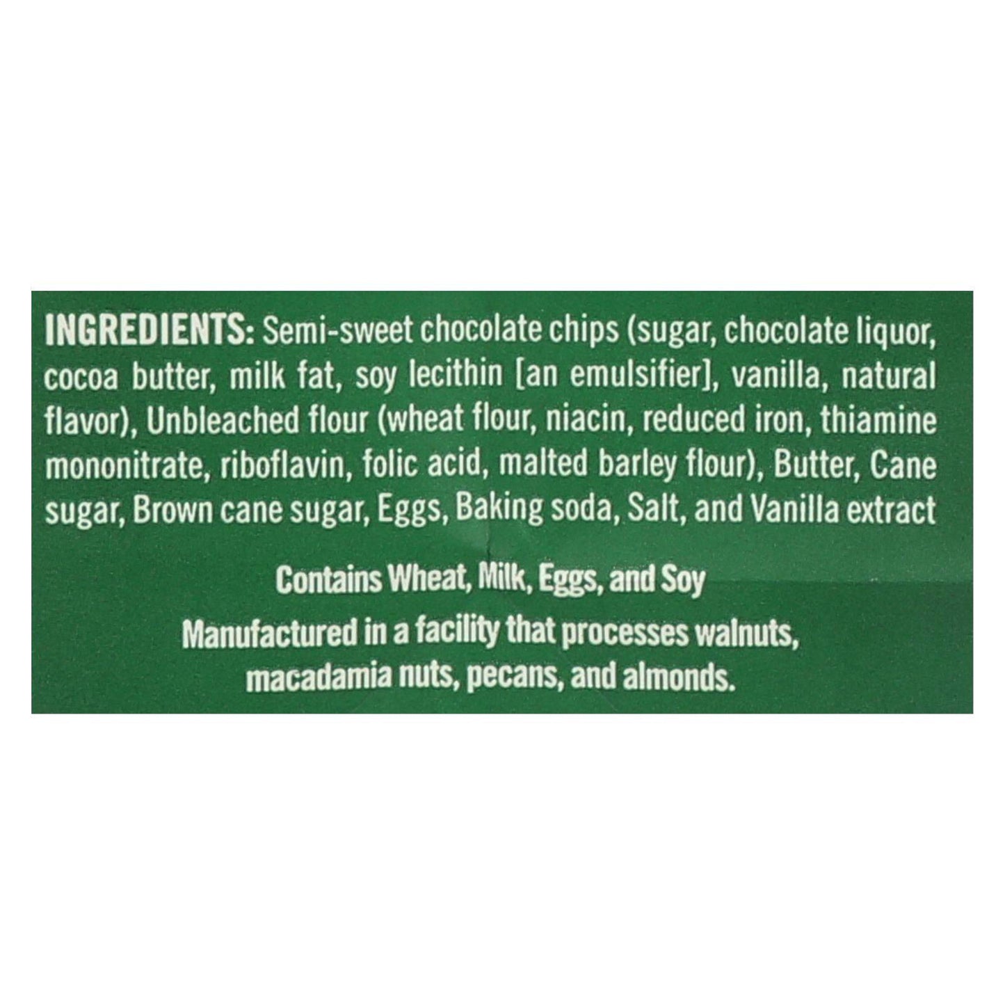 Buy Tate's Bake Shop Double Chocolate Chip Cookies - Case Of 12 - 7 Oz.  at OnlyNaturals.us