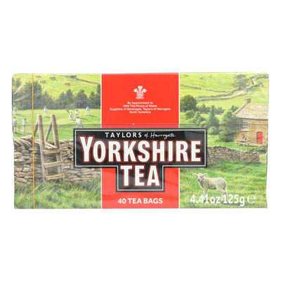 Taylors Of Harrogate Yorkshire Tea - Case Of 5 - 40 Bags | OnlyNaturals.us