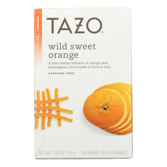 Buy Tazo Tea Herbal Tea - Wild Sweet Orange - Case Of 6 - 20 Bag  at OnlyNaturals.us