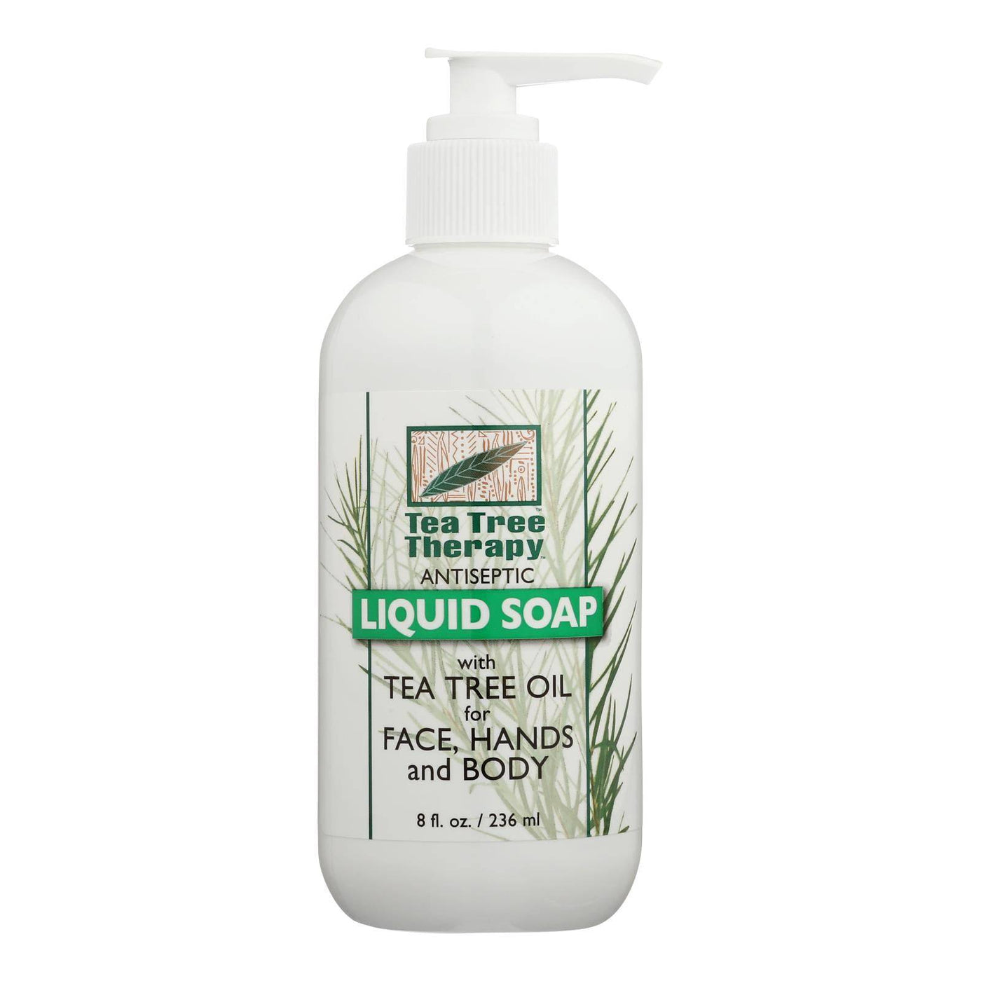 Tea Tree Therapy Antibacterial Liquid Soap With Tea Tree Oil - 8 Fl Oz | OnlyNaturals.us