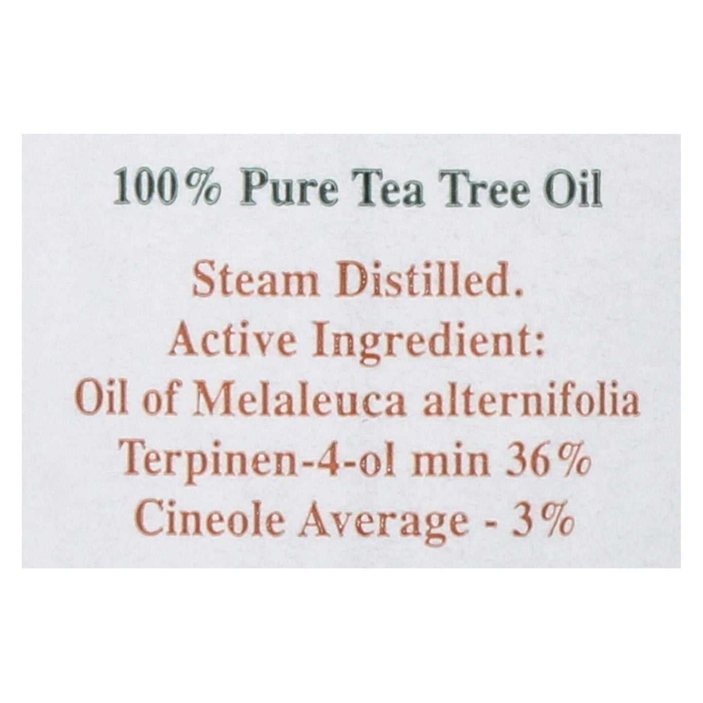 Buy Tea Tree Therapy Tea Tree Oil - 2 Fl Oz  at OnlyNaturals.us