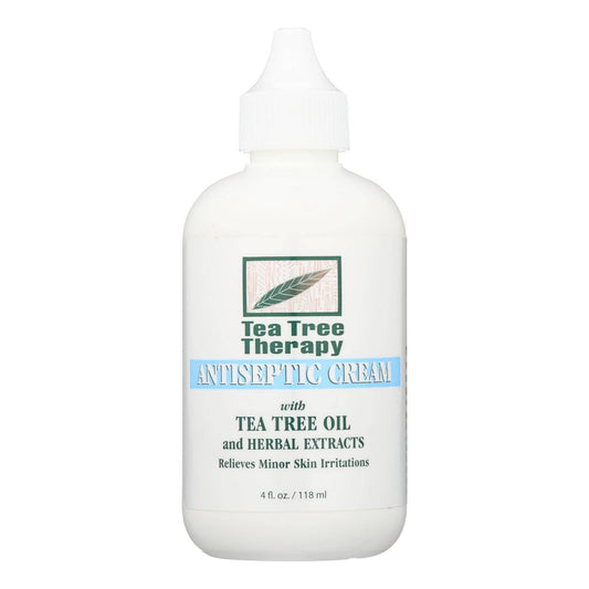 Tea Tree Therapy Antiseptic Cream - 4 Fl Oz | OnlyNaturals.us