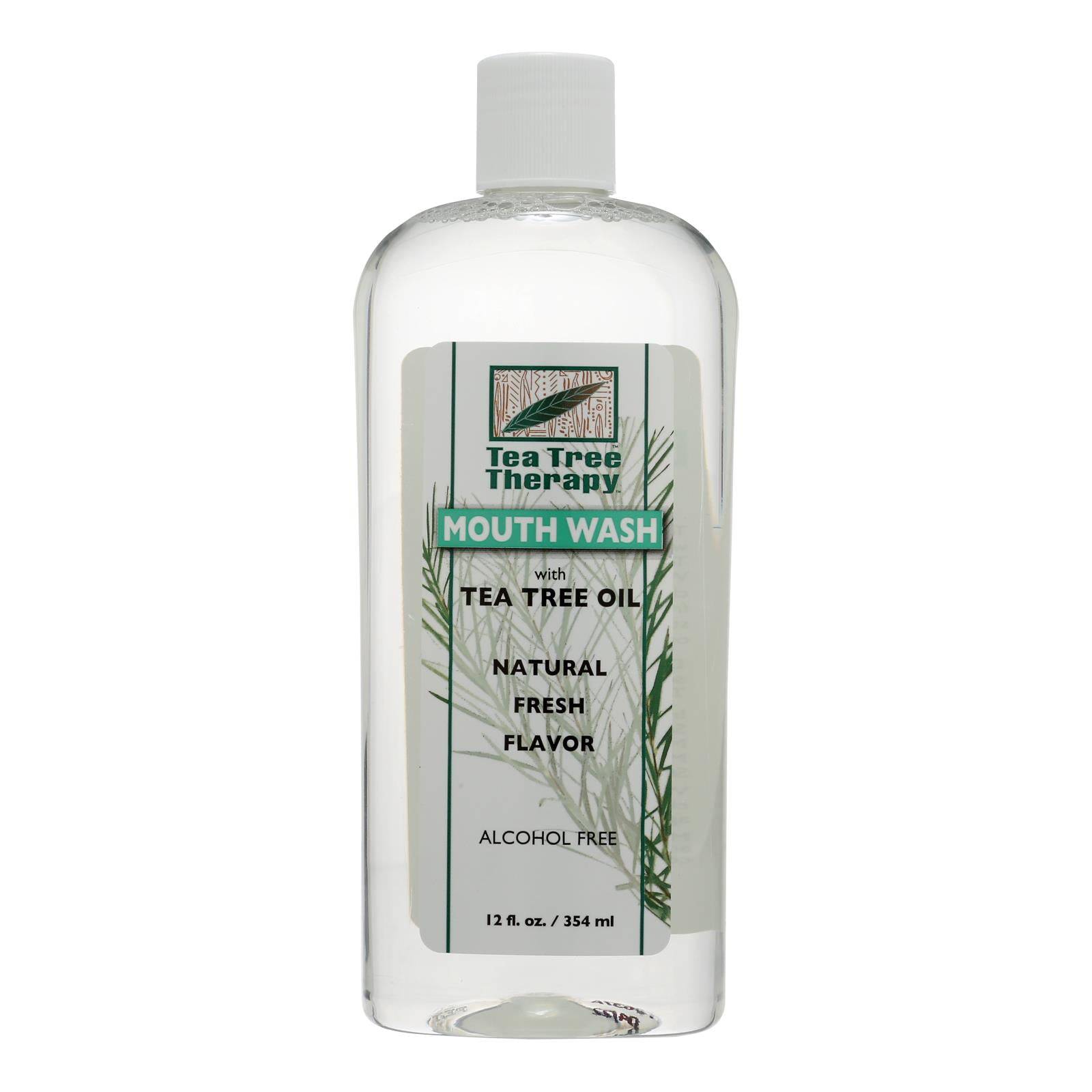 Tea Tree Therapy Mouthwash - 12 Fl Oz | OnlyNaturals.us