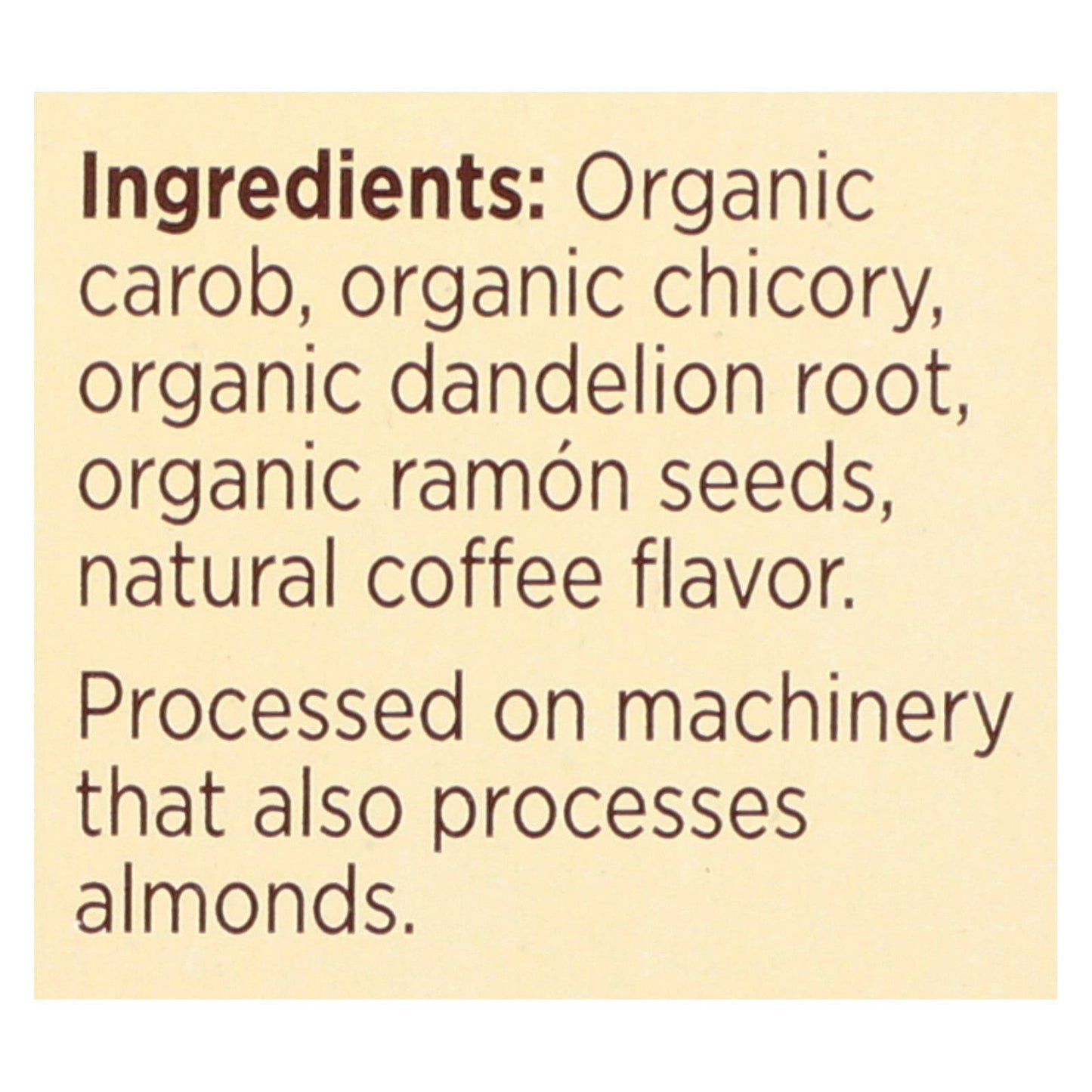 Buy Teeccino Organic Herbal Coffee - Dandelion Dark Roast - 10 Bags - Case Of 6  at OnlyNaturals.us