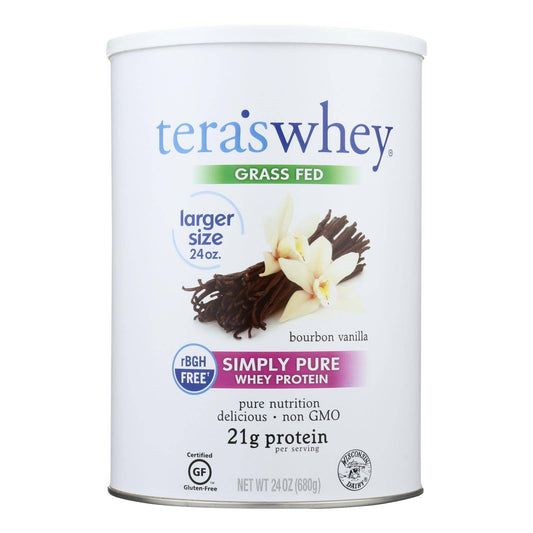 Tera's Whey Protein - Rbgh Free - Bourbon Vanilla - 24 Oz | OnlyNaturals.us