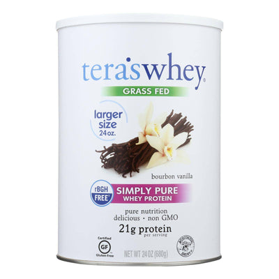 Tera's Whey Protein - Rbgh Free - Bourbon Vanilla - 24 Oz | OnlyNaturals.us