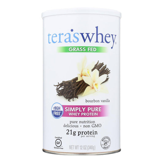 Buy Teras Whey Protein Powder Whey - Bourbon Vanilla - 12 Oz  at OnlyNaturals.us