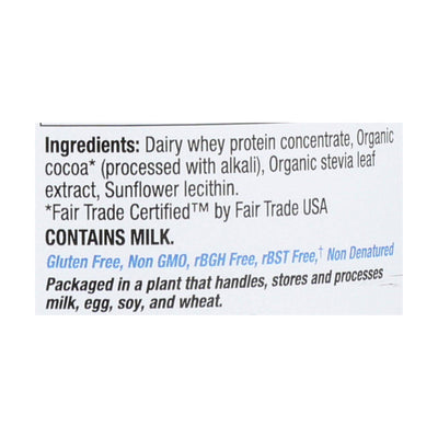 Buy Tera's Whey Protein - Rbgh Free - Fair Trade Dark Chocolate - 12 Oz  at OnlyNaturals.us