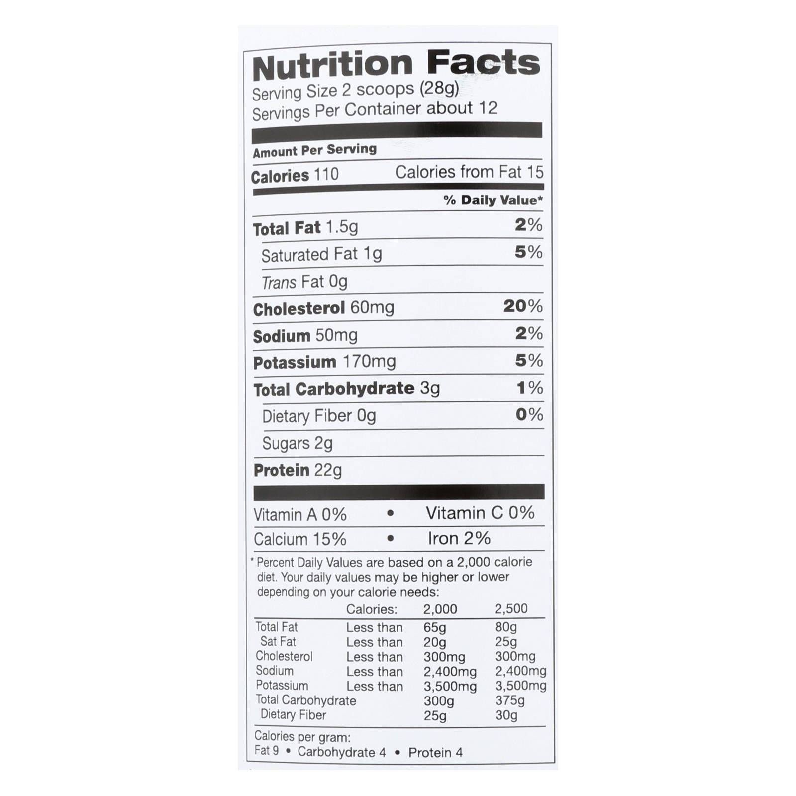 Buy Tera's Whey Protein - Rbgh Free - Plain - Unsweetened - 12 Oz  at OnlyNaturals.us