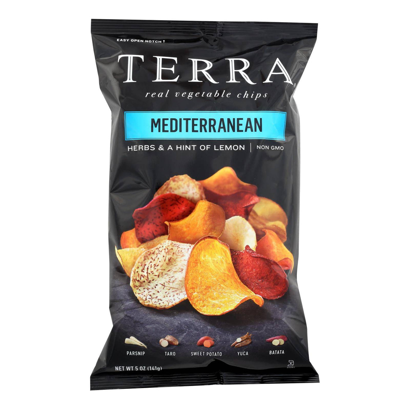 Terra Chips Exotic Vegetable Chips - Mediterranean - Case Of 12 - 5 Oz. | OnlyNaturals.us