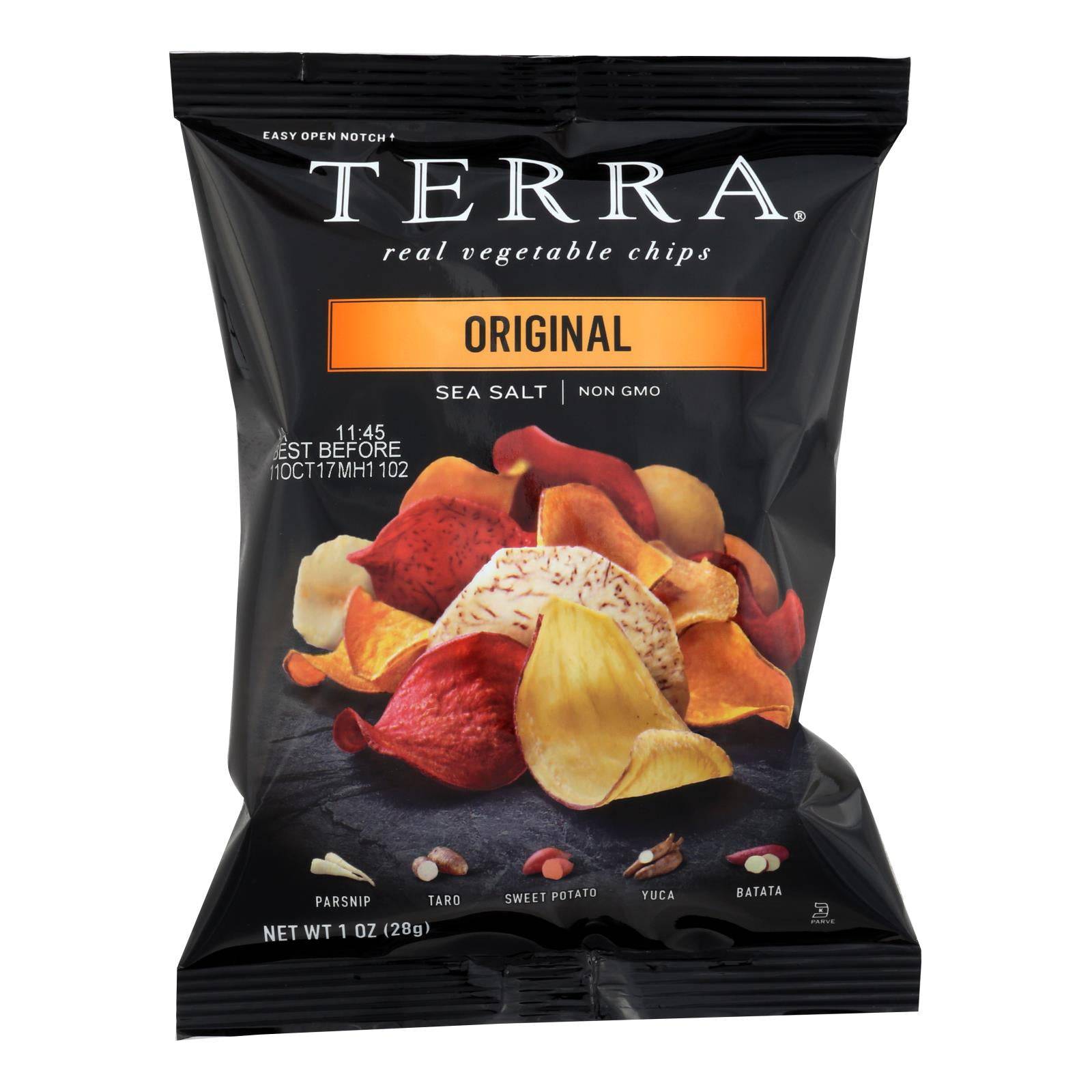 Buy Terra Chips Exotic Vegetable Chips - Original - Case Of 24 - 1 Oz.  at OnlyNaturals.us