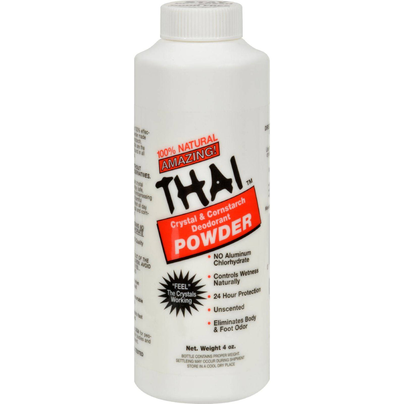 Buy Thai Deodorant Stone Crystal And Corn Starch Deodorant Body Powder - 3 Oz  at OnlyNaturals.us