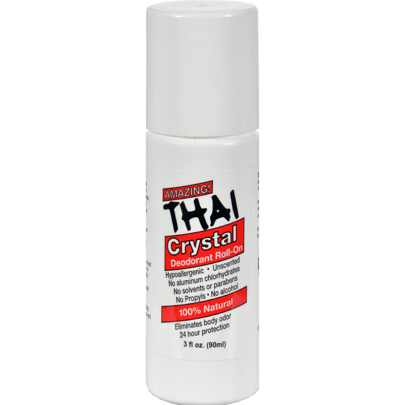 Thai Deodorant Stone Thai Crystal Deodorant Mist Roll-on - 3 Oz | OnlyNaturals.us