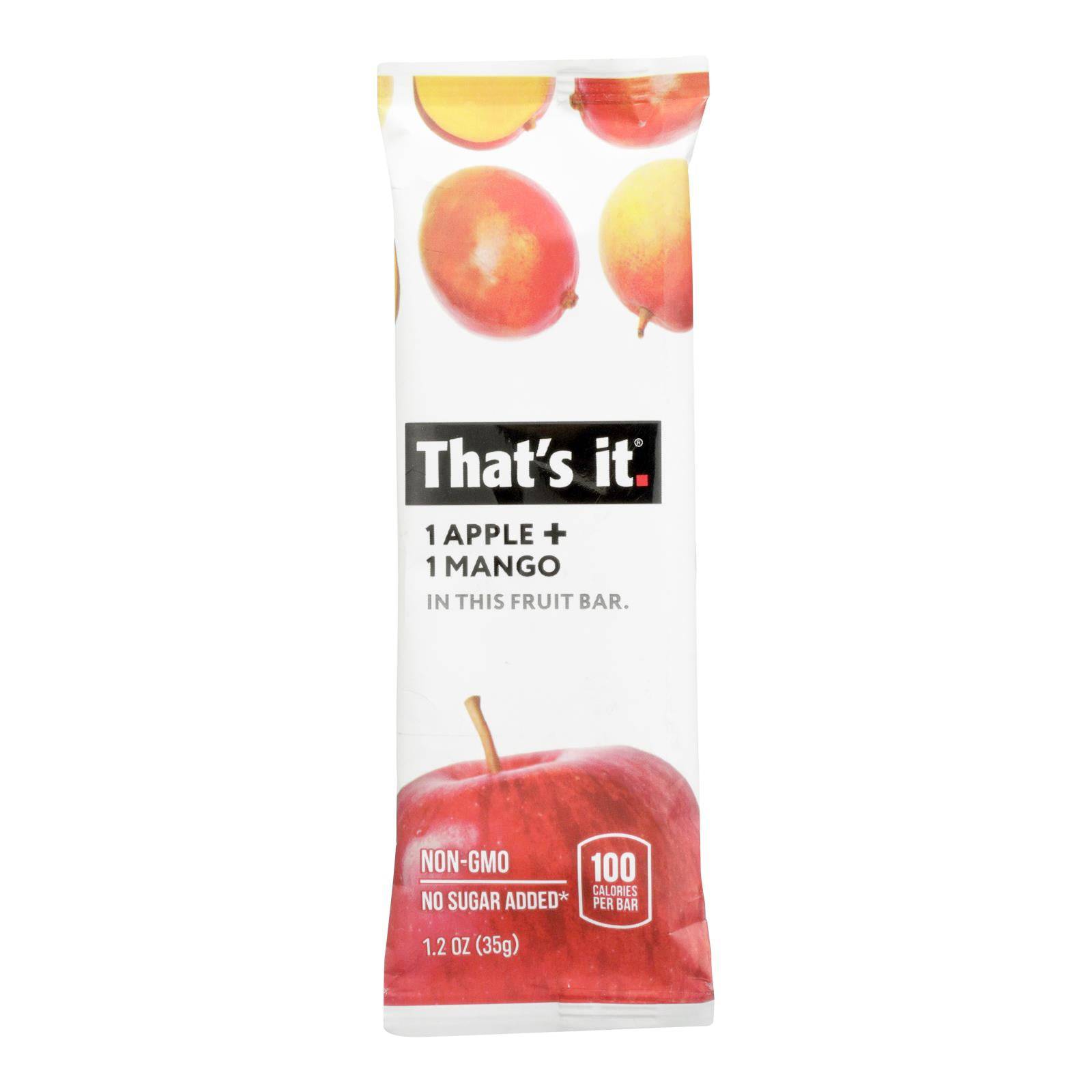 Buy That's It Fruit Bar - Apple And Mango - Case Of 12 - 1.2 Oz  at OnlyNaturals.us