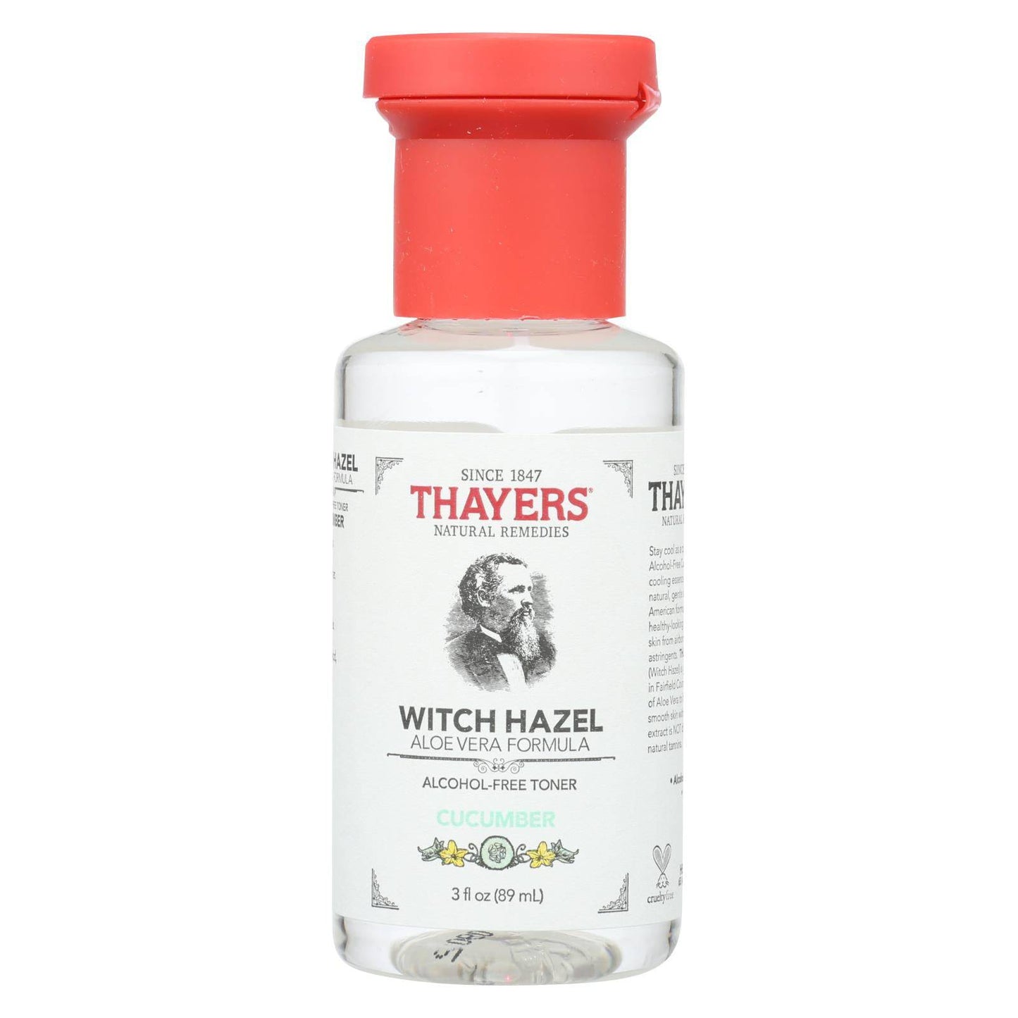 Thayers Witch Hazel Astringent - Cucumber - Case Of 24 - 3 Fl Oz | OnlyNaturals.us