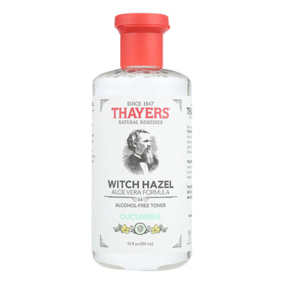Thayers Witch Hazel With Aloe Vera Cucumber - 12 Fl Oz | OnlyNaturals.us