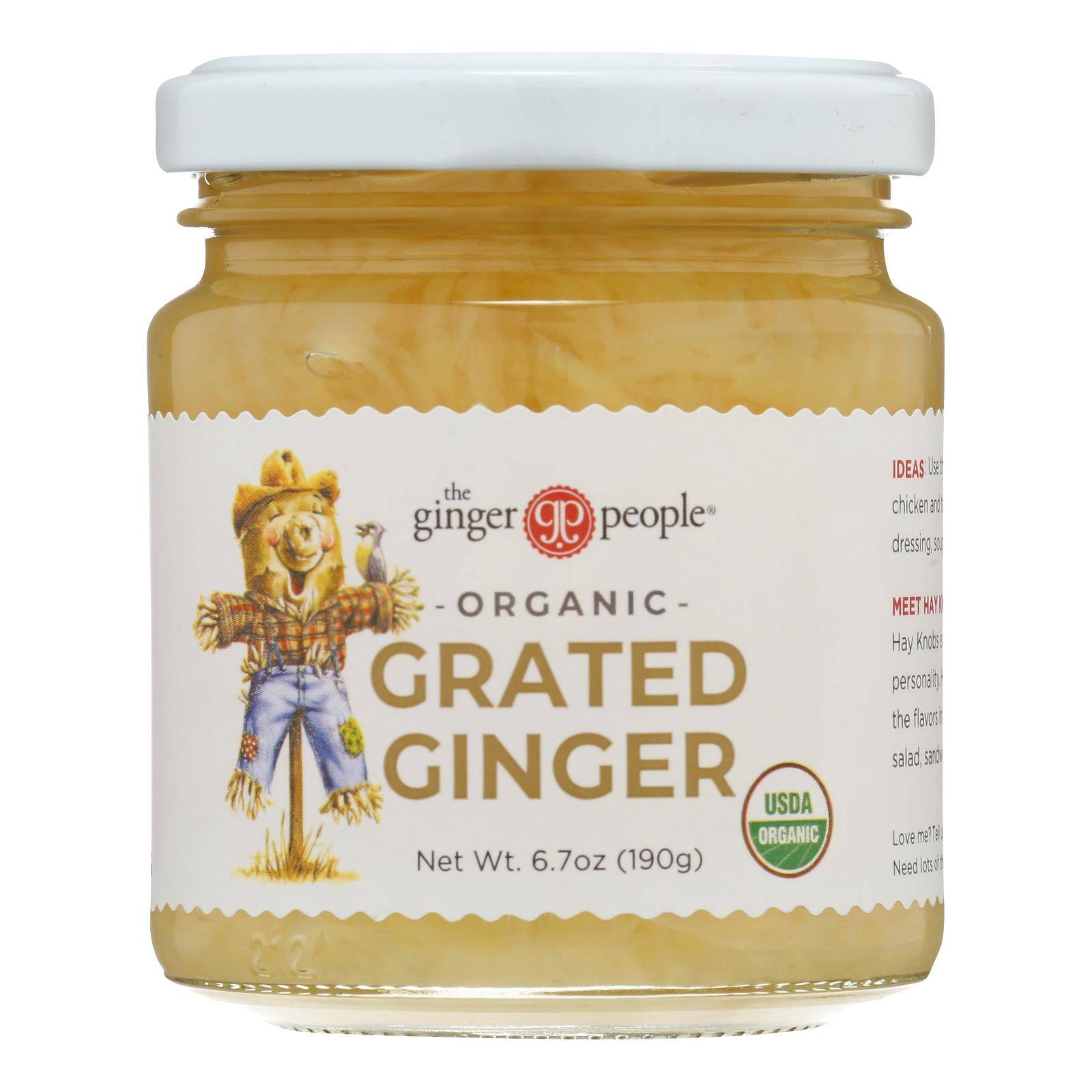 Buy The Ginger People Organic Ginger - Grated - Case Of 12 - 6.7 Oz.  at OnlyNaturals.us