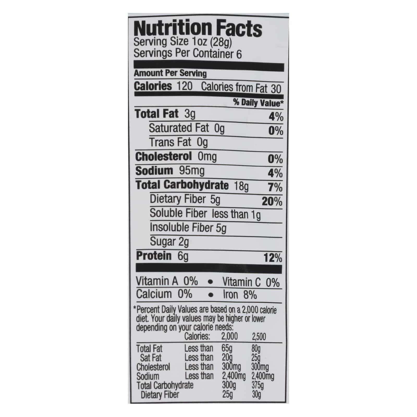 The Good Bean Crispy Crunchy Chickpea Snacks - Sea Salt - Case Of 6 - 6 Oz. | OnlyNaturals.us