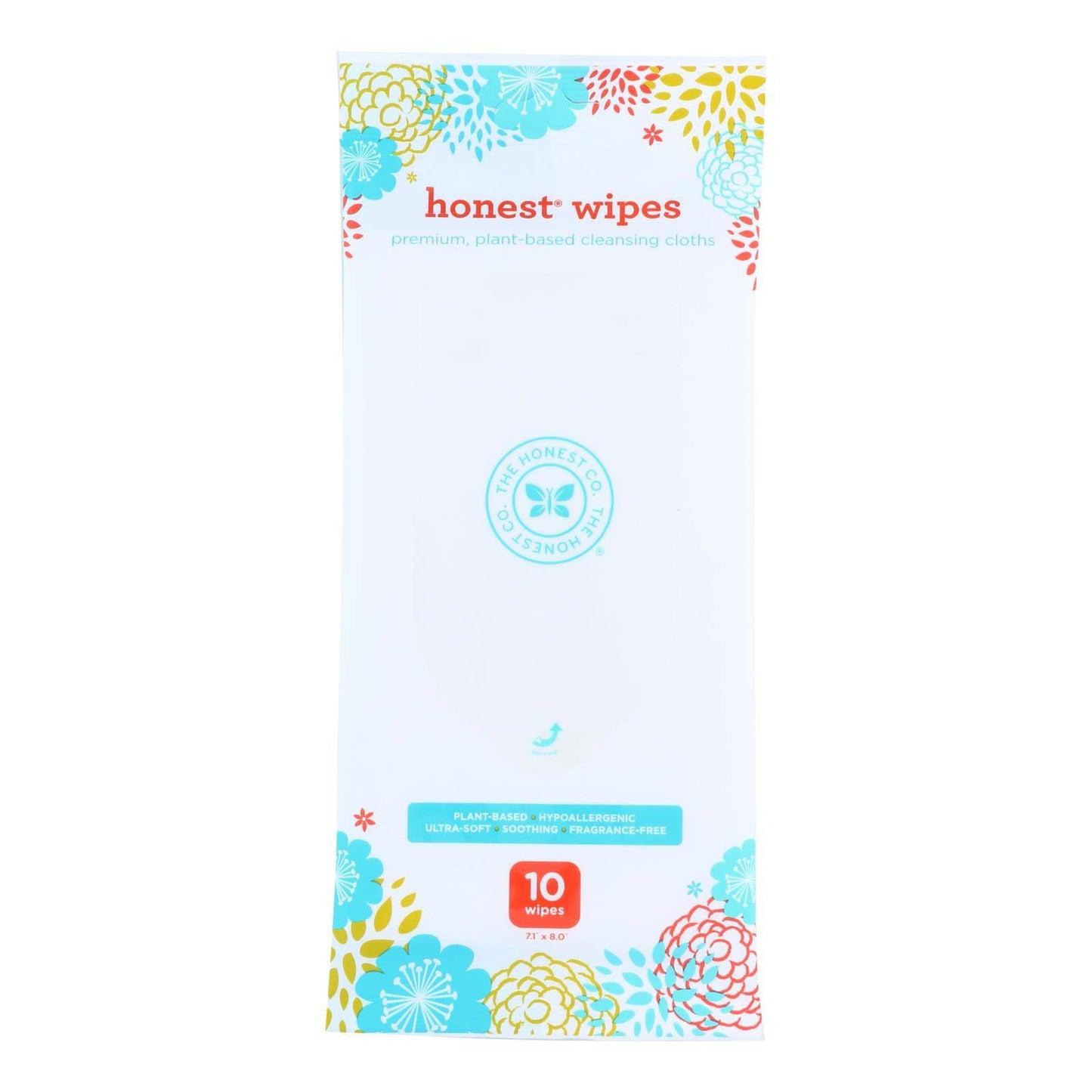 The Honest Company Honest Wipes - Unscented - Baby - Travel Pack - 10 Wipes | OnlyNaturals.us