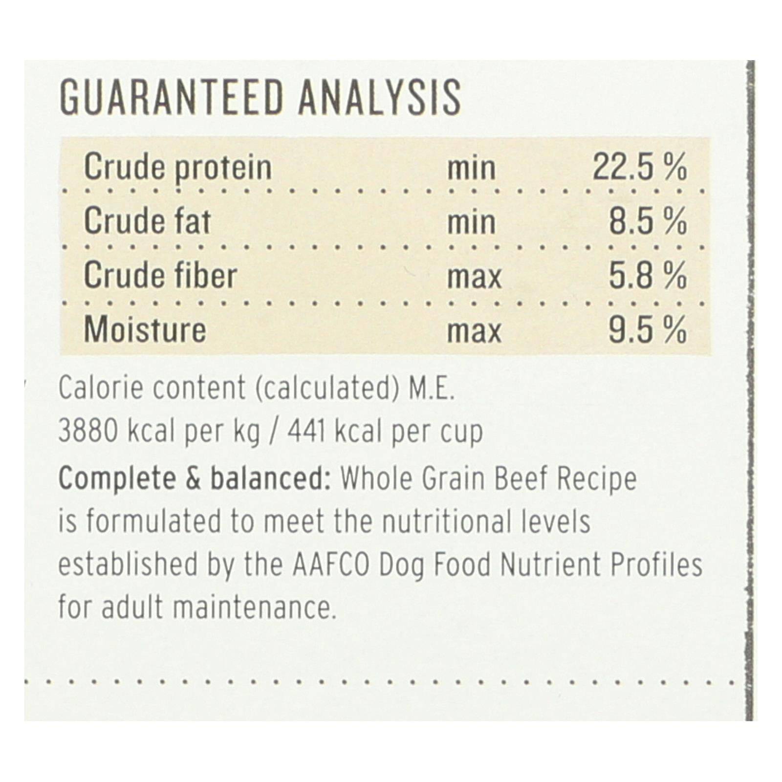The Honest Kitchen - Dog Food - Whole Grain Beef Recipe - Case Of 6 - 2 Lb. | OnlyNaturals.us