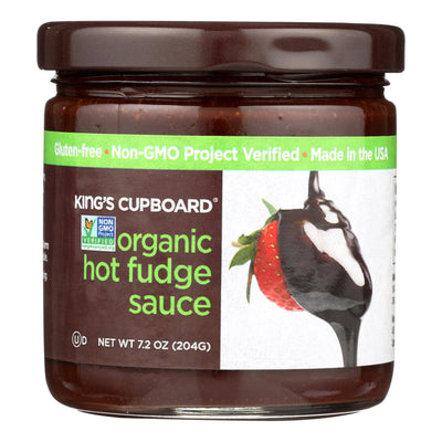 King's Cupboard Hot Fudge Sauce  - Case Of 12 - 7.2 Oz | OnlyNaturals.us