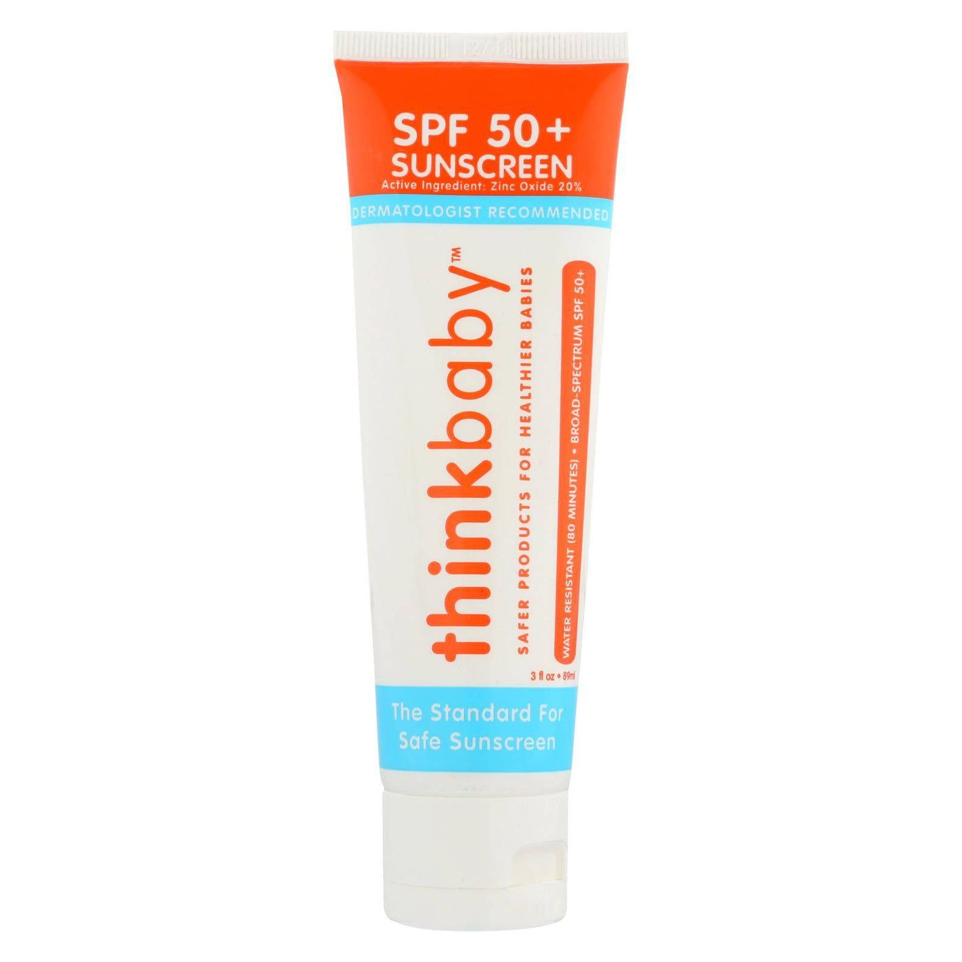 Buy Thinkbaby Safe Sunscreen Spf 50+ 3oz  at OnlyNaturals.us