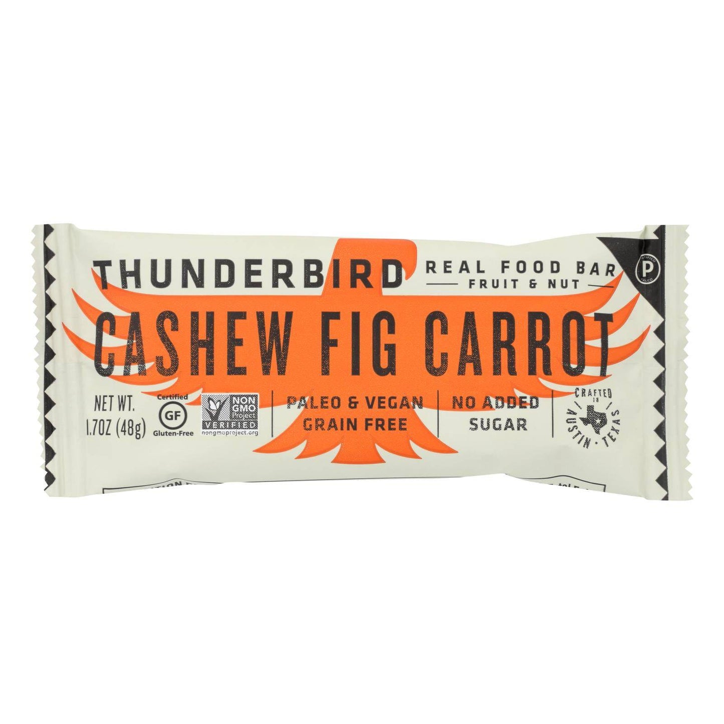 Thunderbird - Bar Cashew Fig Carrot - Case Of 12-1.7 Oz | OnlyNaturals.us